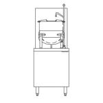 Crown - Kettle Cabinet Assembly, Gas