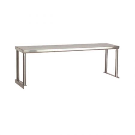 Advance Tabco STOS-5-18 Food Table Overshelf, single, 77-3/4"W x 18"D x 15-1/8"H, 18 gauge stainless steel