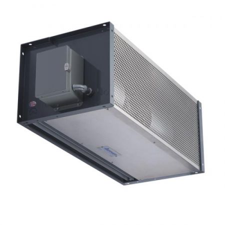 Berner IDC12-2084A-1 Industrial Series Direct Drive Air Curtain, 84" long, unheated, (2) 1/2 hp motors, for doors to