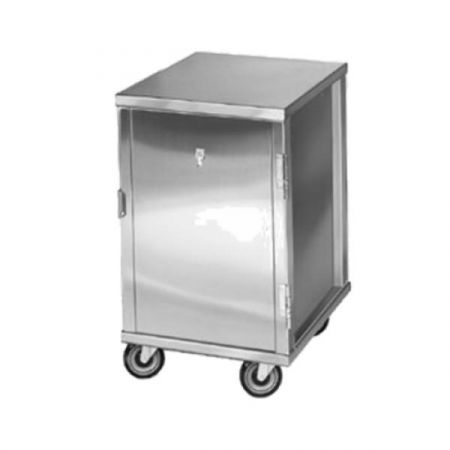 Channel 56C Bun Pan Rack, Enclosed Cabinets, Fully Enclosed, 20.5"W x 27.5"D x 36.5"H, Aluminum