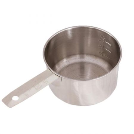Tablecraft Stainless Steel Measuring Cup, 1/4 Cup