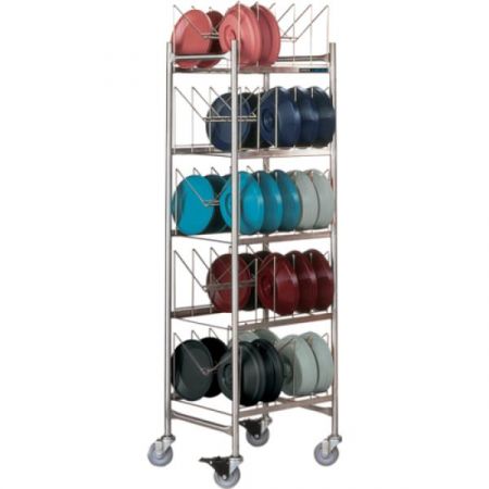 Dinex DXIBDRS180 Drying & Storage Rack, stainless steel, for Smart-Therm™ bases, holds 180 induction