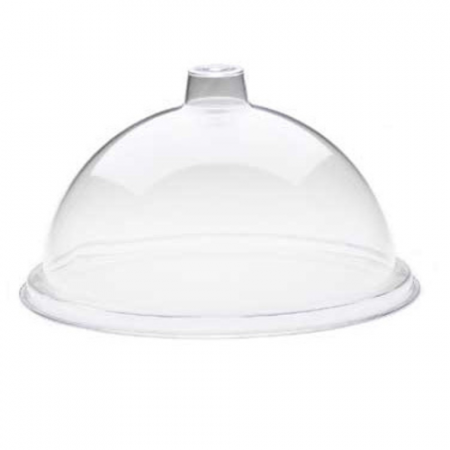 Cal-Mil 311-12 Gourmet Cover, 12" dia. x 7"H, dome type, acrylic, clear, BPA Free