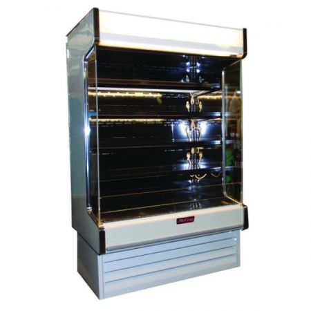 Howard McCray SC-OD35E-3-LED-LC Dairy Open Merchandiser, 39"W, 82-1/4"H, self-contained refrigeration, (4) rows of lit
