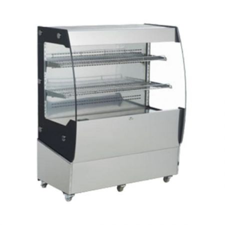 Omcan 31809 (RS-CN-0200) Display Case, refrigerated, 200 liters (7.06 ct. ft.) capacity, LED lighting