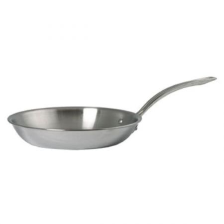 Spring USA 8186-60/20 Primo3; Fry Pan, 1 qt., 8", round, without cover, riveted handle, rolled & sealed rims