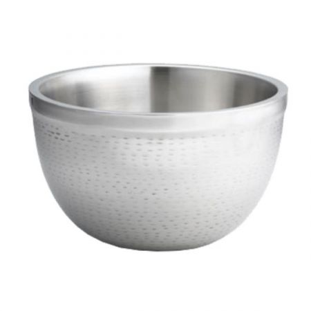 Tablecraft RB13 Remington Collection™ Bowl, 8 qt., 12-5/8" dia. x 7"H, round, double wall, rice