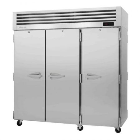 Turbo Air PRO-77H-PT PRO Series Heated Cabinet, pass-thru, three-section, 78.1 cu. ft., (6) self-closing full length