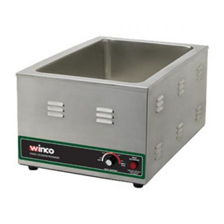 Winco FW-S600 Food Cooker/Warmer, electric, 22-1/2"W x 14-5/8"D x 10-5/8"H (overall dimensions)