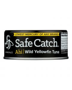 Safe Catch - Tuna Ahi-wild Yellowfin - Case of 6 - 5 Ounce