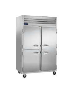 Centerline™ by Traulsen G20004P Dealer's Choice Refrigerator two-section Pass-thru self-contained refrigeration microprocessor control with LED display control side half-height solid doors (left/right hinged)