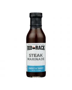 Rib Rack Marinade - Steak Marinade - Case of 6 - 14 Ounce.