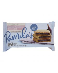 Pamela's Products - Gluten Free Cookies Mission Fig - Figgies and Jammies - Case of 6 - 9 Ounce.