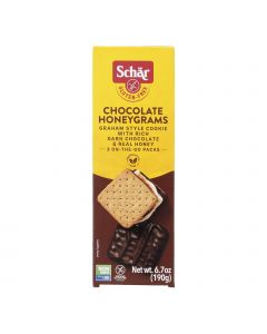 Schar Gluten Free Chocolate Honeygrams - Case of 6 - 6.7 Ounce